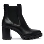 Botki damskie - Botki Tamaris 1-25371-45 Czarny - miniaturka - grafika 1