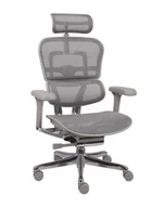 Fotele i krzesła biurowe - Ergonomiczny fotel biurowy Ergohuman 2 Elite Pro GS Grey - miniaturka - grafika 1
