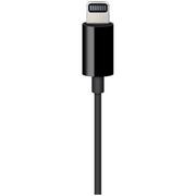 Kable USB - Apple Lightning Mini Jack 3,5 mm Czarny - miniaturka - grafika 1