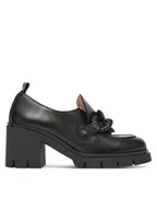 Półbuty damskie - Hispanitas Półbuty HI254331 Czarny - miniaturka - grafika 1