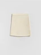 Swetry dla dziewczynek - Reserved - Dzianinowa spódnica - złamana biel - miniaturka - grafika 1