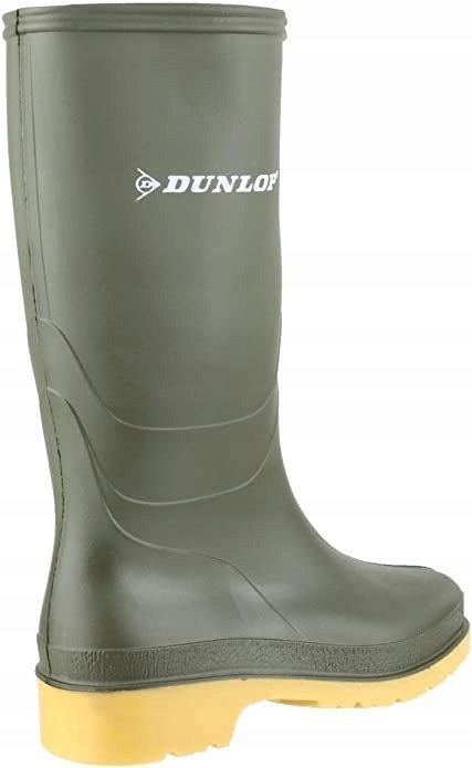 DUNLOP KALOSZE DAMSKIE KHAKI WSUWANE LOGO 36 1J0A