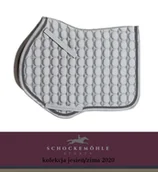 Akcesoria jeździeckie - Schockemohle Potnik GLOSSY POWER PAD STYLE AW20 - silver - miniaturka - grafika 1