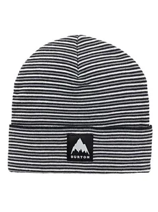 Burton Czapka "Stripe" w kolorze czarno-białym - Czapki damskie - miniaturka - grafika 1