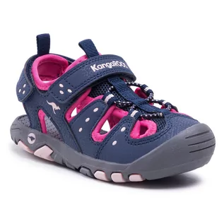 Sandały damskie - KangaRoos Sandały K-Trek 18731 000 4294 Dk Navy/Fandango Pink 1 - grafika 1