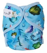 Pieluchy - Otulacz z lamówką WAŻKI - miniaturka - grafika 1