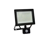 Lampy ogrodowe - Noctis Lux 3 Naświetlacz 50W Cw 230V Ip44 180X215X53Mm Czarny Czujnik Ruchu Pir Spectrum LED - miniaturka - grafika 1