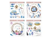 Szkolne artykuły papiernicze - Naklejka na okno z budką 30x33,5cm 1szt.mix - miniaturka - grafika 1