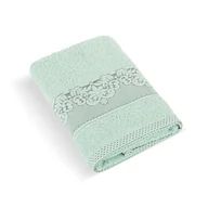 Ręczniki - Bellatex Frotte ręcznik kolekcja Orchidea jasnozielony, 50 x 100 cm - miniaturka - grafika 1