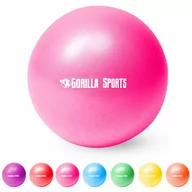 Piłki do ćwiczeń - Mini piłka do Pilatesu 28 cm różowa z pompką 101125-00037-0228 - miniaturka - grafika 1