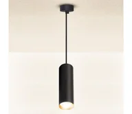 Lampy sufitowe - Brilagi - Żyrandol na lince SELE 1xGU10/30W/230V czarny/złoty - miniaturka - grafika 1