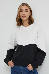 Pepe Jeans bluza bawełniana damska kolor czarny wzorzysta - Bluzy damskie - miniaturka - grafika 1