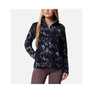 Bluzy narciarskie - Bluza rozpinana damska Columbia Fast Trek Printed Jacket - miniaturka - grafika 1