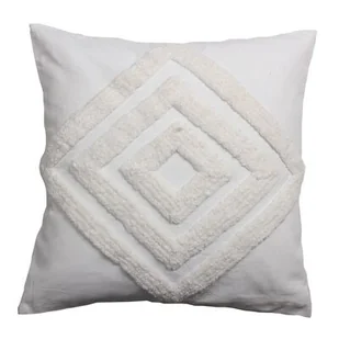 Poduszka DAHLIA 45 x 45 cm kremowy - Poduszki dekoracyjne - miniaturka - grafika 1