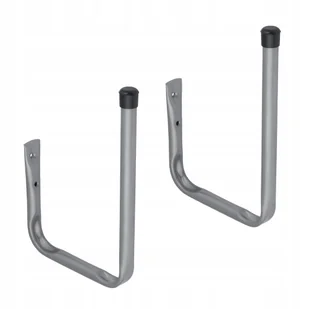 2x Hak garażowy ścienny zagięty Hws 200x280 - Haki, szakle i karabinki - miniaturka - grafika 1