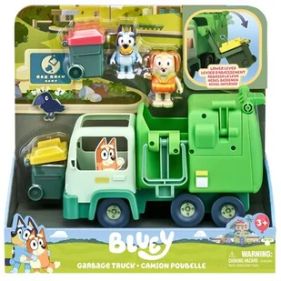 Bluey, pojazd śmieciarka + figurki - Figurki dla dzieci - miniaturka - grafika 1