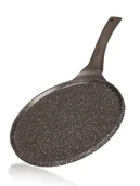 Patelnie - Banquet Patelnia do naleśników z nieprzywierającym dnem GRANITE Ciemny brązowy 26 cm - miniaturka - grafika 1