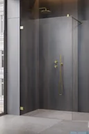 Kabiny prysznicowe - Radaway Essenza Pro Brushed Gold 65x200 kabina Walk-in szczotkowane złoto 10103065-99-01 - miniaturka - grafika 1