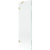 Parawany nawannowe - Mexen Lunar parawan nawannowy 1-skrzydłowy 60 x 150 cm, transparent, złoty szczotkowany - 897-060-000-55-00 - miniaturka - grafika 1