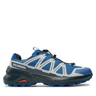 Buty sportowe męskie - Buty do biegania Salomon Speedcross Peak Gore-Tex L47602200 Niebieski - miniaturka - grafika 1
