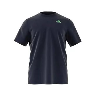 Koszulki męskie - Adidas Męski t-shirt Pd Illustrati fioletowy Legink XS GD9238 - grafika 1