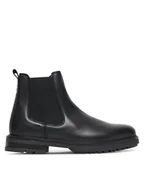 Botki męskie - Marc O'Polo Sztyblety 507 27385001 100 Czarny - miniaturka - grafika 1