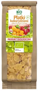PolBioEco PolBioEco Płatki kukurydziane BIO 180 g () 133024 - Płatki śniadaniowe i musli - miniaturka - grafika 1