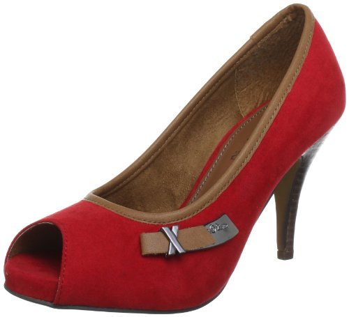 S.Oliver Casual 5-5-29311-30 damskie czółenka, czerwony - Czerwony Chili Muscat 82-38 EU