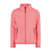 Kurtki i płaszcze dla chłopców - CMP - kurtka Knit-Tech dla dzieci, Red Fluo-Antracyt, 152 - miniaturka - grafika 1