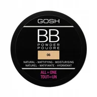 Pudry do twarzy - Gosh BB Powder prasowany puder 06 WARM BEIGE - miniaturka - grafika 1