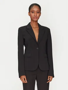 KARL LAGERFELD Marynarka A1W14045 Czarny Regular Fit - Marynarki i żakiety damskie - miniaturka - grafika 1