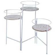 Donice - Kwietnik Koopman Big Leaves biały - miniaturka - grafika 1