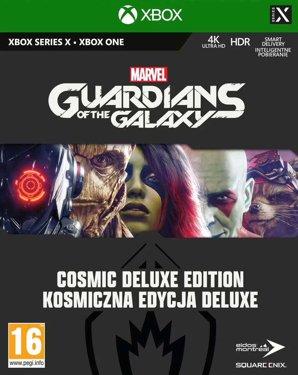 Marvel's Guardians of the Galaxxy Cosmic Deluxe Edition GRA XBOX ONE