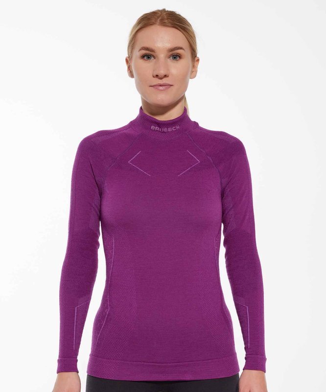 Bluza damska wełniana Brubeck EXTREME MERINO