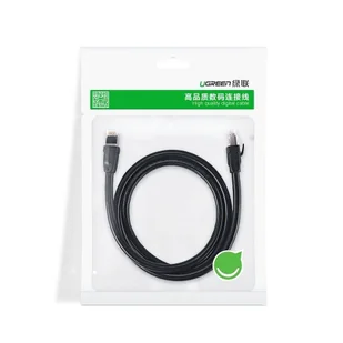 Ugreen kabel przewód internetowy sieciowy Ethernet patchcord RJ45 Cat 8 T568B 2m czarny (70329) - Patchcordy - miniaturka - grafika 11