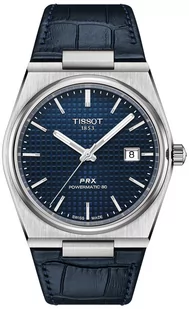 Zegarek Zegarek Tissot T137.407.16.041.00 PRX POWERMATIC 80 - Zegarki męskie - miniaturka - grafika 1