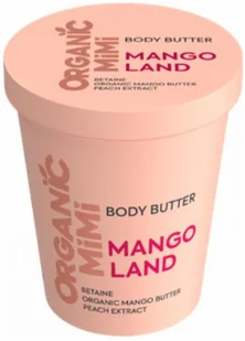 Organic Mimi Masło do ciała Mango Land 200ml - Balsamy i kremy do ciała - miniaturka - grafika 1