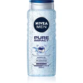 Żele pod prysznic dla mężczyzn - Nivea SHOWER Żel p p 500ml MEN PURE IMPAC 80893& - miniaturka - grafika 1