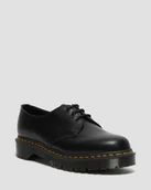 Półbuty damskie - stringate donna dr. martens 21084001 - 1461 bex smooth black - miniaturka - grafika 1