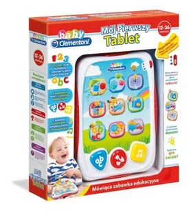 Clementoni Mój Pierwszy Tablet CLE60956 - Zabawki interaktywne dla dzieci - miniaturka - grafika 1