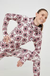 Bielizna sportowa damska - Eivy bluza funkcyjna Icecold kolor różowy - grafika 1