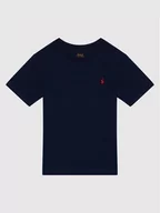 Koszulki dla chłopców - Ralph Lauren Polo T-Shirt 322832904037 Granatowy Regular Fit - miniaturka - grafika 1