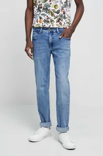 Spodnie męskie - Medicine jeansy męskie kolor niebieski - grafika 1