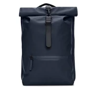 Moda i Uroda OUTLET - Plecak Rains Rolltop Rucksack W3 13320 Navy 047 - miniaturka - grafika 1