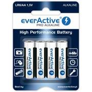 Baterie i akcesoria - EverActive Pozostali Baterie alkaliczne LR6 AA Pro Alkaline - blister 4szt - miniaturka - grafika 1