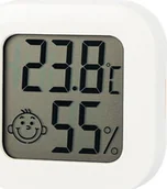 Termometry domowe - Termometr Blow Termometr pokojowy biały - miniaturka - grafika 1