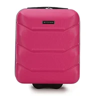 Moda i Uroda OUTLET - WITTCHEN Walizka bagaż podręczny twarda obudowa materiał ABS wysokiej jakości i stabilna różowa 25 L 32 x 25 x 42 cm - miniaturka - grafika 1