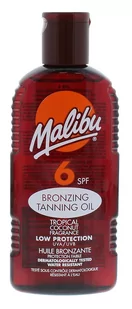 MALIBU Bronzing Tanning Oil SPF6 preparat do opalania ciała 200 ml dla kobiet - Balsamy i kremy do opalania - miniaturka - grafika 1