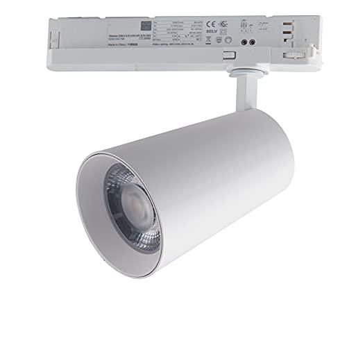 ECO-LIGHT Spot szynowy LED Kone 3 000 K 24W biały