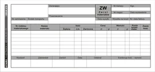 Emeko Tomecki I Płaczek S.k.a Druk Zwrot Towaru ZW 1/3 A4 - Druki akcydensowe - miniaturka - grafika 2